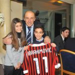 Pierino Prati con maglia AC Milan Ibrahimovic