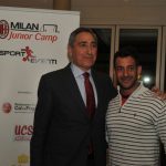 Pietro Marchioni alla cena AC Milan Junior Camp Sporteventi